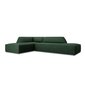 Stūra dīvāns Micadoni Home Ruby, zaļš cena un informācija | Stūra dīvāni | 220.lv