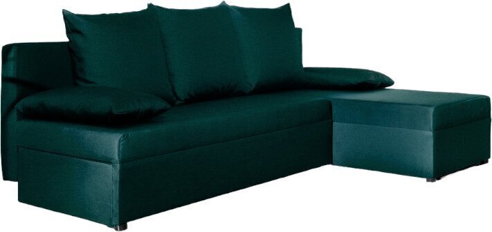 Universāls stūra dīvāns NORE Gino, zaļš cena un informācija | Stūra dīvāni | 220.lv