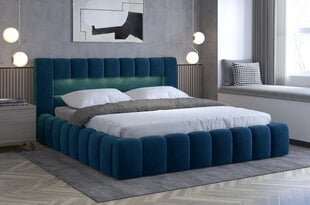 Кровать  Lamica, 140 х 200 см, синий цвет цена и информация | Кровати | 220.lv