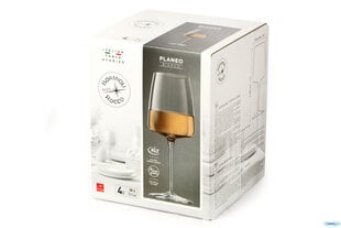 Бокалы для белого вина Planeo Bianco 38.0cl в подарочной упаковке 4 шт. цена и информация | Стаканы, фужеры, кувшины | 220.lv