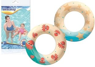 Надувной круг для плавания Bestway 36014, 61 см цена и информация | Надувные и пляжные товары | 220.lv