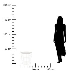 Galds/Grozs Cocotte,balts cena un informācija | Žurnālgaldiņi | 220.lv