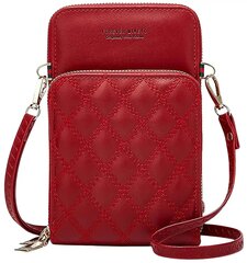 Маленькая женская сумка S12 красного цвета цена и информация | Женские сумки | 220.lv