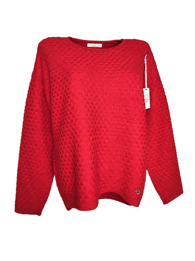 Džemperis sievietēm Kinga, sarkans цена и информация | Sieviešu džemperi | 220.lv