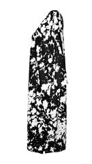 Платье для женщин Kinga черное/белое цена и информация | Платья | 220.lv