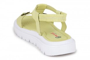 Sandales meitenēm Minno Kids 361001036610, zaļas cena un informācija | Bērnu sandales | 220.lv