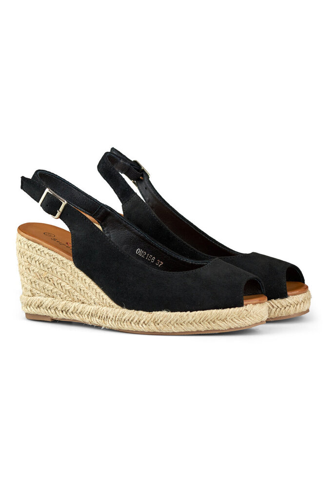 Espadrilles sievietēm Primohurt 108421, melnas цена и информация | Sieviešu kurpes | 220.lv