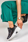 Brīvā laika apavi sievietēm Primohurt 29819, melni cena un informācija | Sporta apavi sievietēm | 220.lv