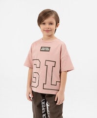 T-krekls zēniem, rozā cena un informācija | Zēnu krekli | 220.lv