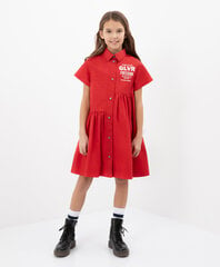 Платье трапециевидной формы для девочек Gulliver, красное  цена и информация | Платья для девочек | 220.lv
