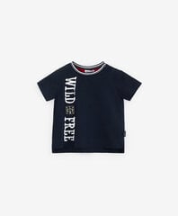 Футболка с фотопринтом и нашивками для мальчиков Gulliver, черная  цена и информация | Рубашки для мальчиков | 220.lv