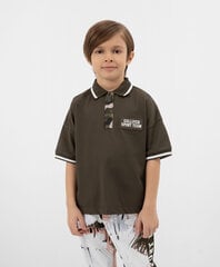 T-krekls zēniem, melna цена и информация | Рубашки для мальчиков | 220.lv