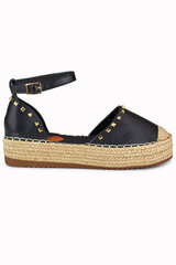 Espadrilles sievietēm Primohurt 34519, melnas цена и информация | Женские туфли | 220.lv