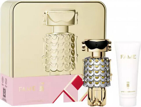 Komplekts Paco Rabanne Fame: EDP sievietēm, 80 ml + ķermeņa losjons, 100 ml цена и информация | Sieviešu smaržas | 220.lv