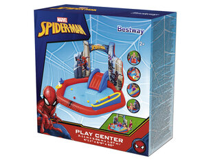 Ūdens rotaļu laukums Bestway Marvel Spider-man, 221x206x127 cena un informācija | Piepūšamās rotaļlietas un pludmales preces | 220.lv