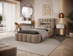 Кровать  Lamica, 90x200 см, коричневый цвет цена и информация | Кровати | 220.lv