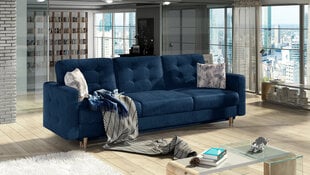 Dīvāns Asgard, 235x95x86 cm, zils cena un informācija | Dīvāni | 220.lv