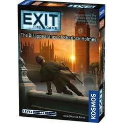 Galda spēle Exit: spēle Šerloka Holmsa pazušana, ENG cena un informācija | Galda spēles | 220.lv