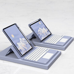 Перевернутая крышка и клавиатура Bluetooth Ykcloud SX12C для iPad 10.2(2021/2020/2019)/iPad Air 10.5/iPad Pro10.5 цена и информация | Чехлы для планшетов и электронных книг | 220.lv