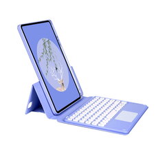 Перевернутая крышка и клавиатура Bluetooth Ykcloud SY11C для iPad Air5 10.9（2022)/iPad Air4 10.9（2020)/iPad Pro11(2022/2021/2020/2018) цена и информация | Чехлы для планшетов и электронных книг | 220.lv
