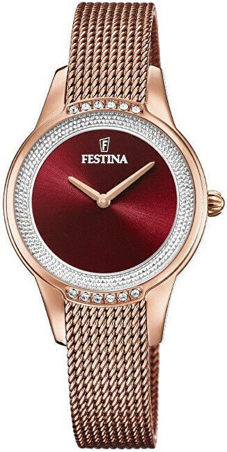 Rokas pulkstenis sievietēm Festina Mademoiselle Swarovski 20496/1 cena un informācija | Sieviešu pulksteņi | 220.lv