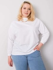 Džemperis sievietēm Basic Feel Good, balts цена и информация | Женские толстовки | 220.lv