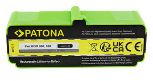 Patona Akumulators iRobot Roomba 67x, 68x, 86x, 89x cena un informācija | Akumulatori putekļu sūcējiem | 220.lv