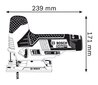 Elektriskā frēze Bosch GST 12V-70 Solo 06015A1001, bez akumulatora un lādētāja цена и информация | Zāģi, ripzāģi | 220.lv