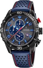 Rokas pulkstenis ar ādas aproci vīriešiem Festina Chrono Sport F20519/3 цена и информация | Мужские часы | 220.lv