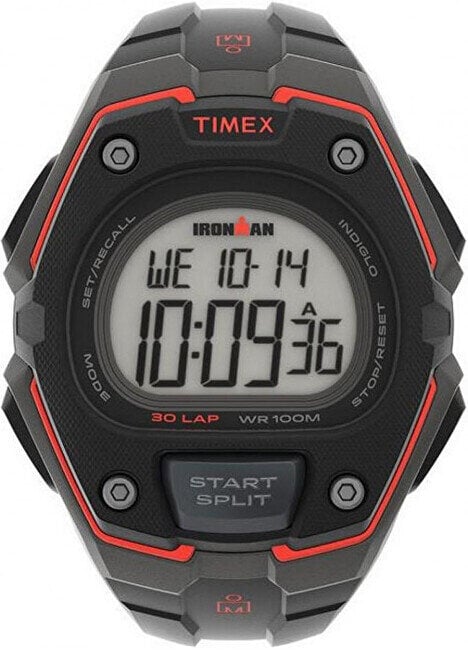Digitālais rokas pulkstenis Timex Digital Ironman Classic 30 Lap TW5M46000 цена и информация | Vīriešu pulksteņi | 220.lv