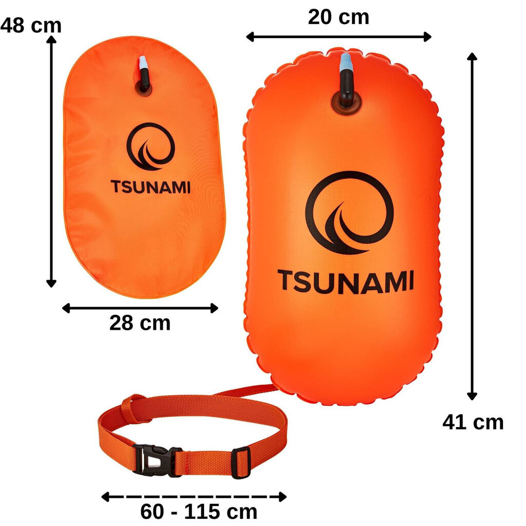 Piepūšamā boja Tsunami  cena un informācija | Peldēšanas dēļi un nūjas | 220.lv