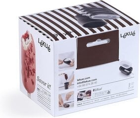 Lékué 0 Set 4 штуки. Кремовая ледяная плесень + силиконовый контейнер, силиконовый, коричневый, 0, 4 цена и информация | Кухонные принадлежности | 220.lv
