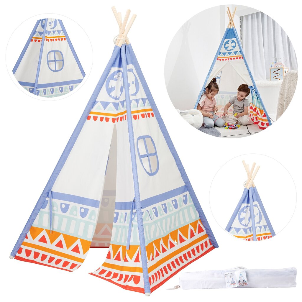 Koka telts, Classic World cena un informācija | Bērnu rotaļu laukumi, mājiņas | 220.lv