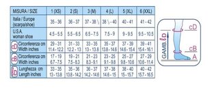 Pusgarās zeķes Scudotex, 140den, 5. izm kaina ir informacija | Sieviešu zeķes | 220.lv