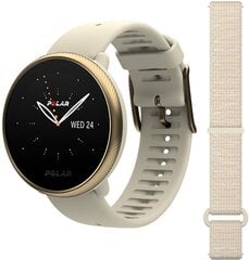 Polar Ignite 2 Gold/Champagne + Hook & Loop Wristband cena un informācija | Viedpulksteņi (smartwatch) | 220.lv