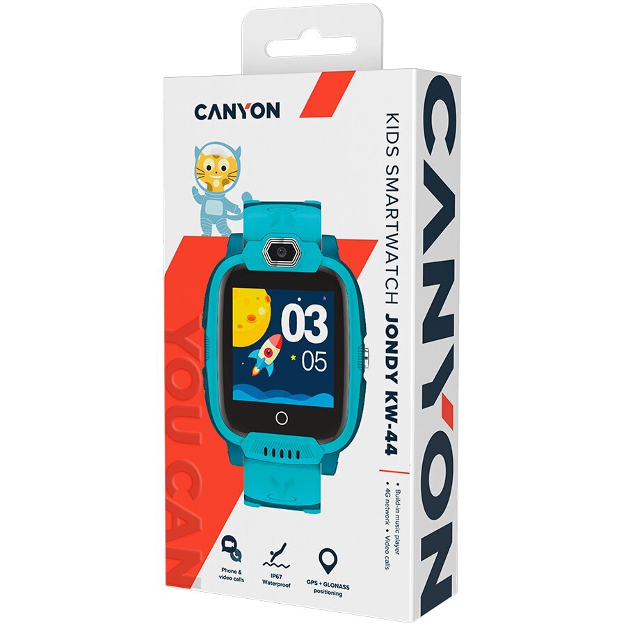 Canyon Jondy KW-44 Green цена и информация | Viedpulksteņi (smartwatch) | 220.lv