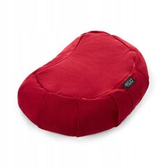Подушка для йоги Zafu с полумесяцем красного цвета цена и информация | Товары для йоги | 220.lv