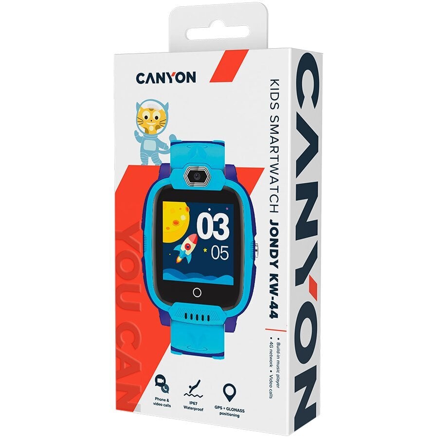 Canyon Jondy KW-44 Blue cena un informācija | Viedpulksteņi (smartwatch) | 220.lv