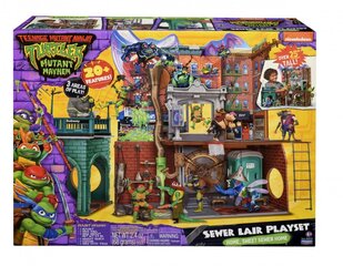 Игровой набор Tmnt Черепашки Ниндзя Sewer Lair 83478 цена и информация | Конструктор автомобилей игрушки для мальчиков | 220.lv