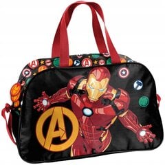 Bērnu sporta soma Paso Avengers Iron Man AV22CI-074, 42x25x13 cm цена и информация | Школьные рюкзаки, спортивные сумки | 220.lv