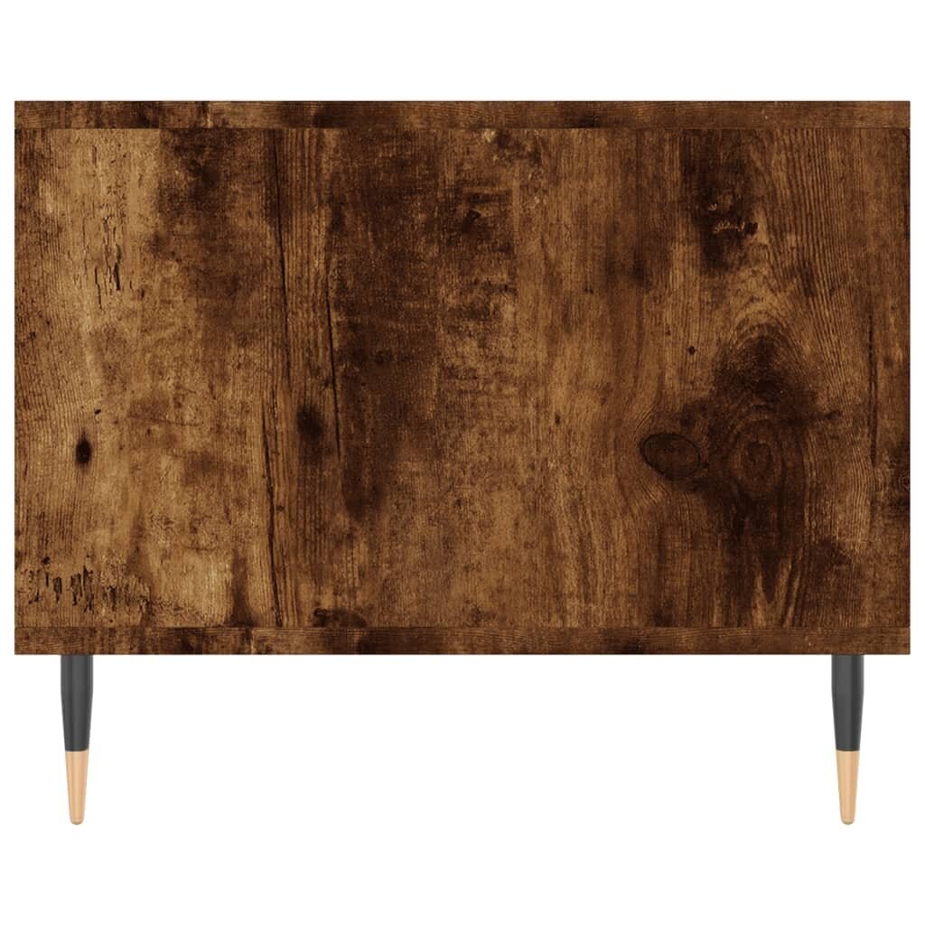 Kafijas galdiņš, koka krāsa, 102x50x40 cm, inženierijas koks цена и информация | Žurnālgaldiņi | 220.lv