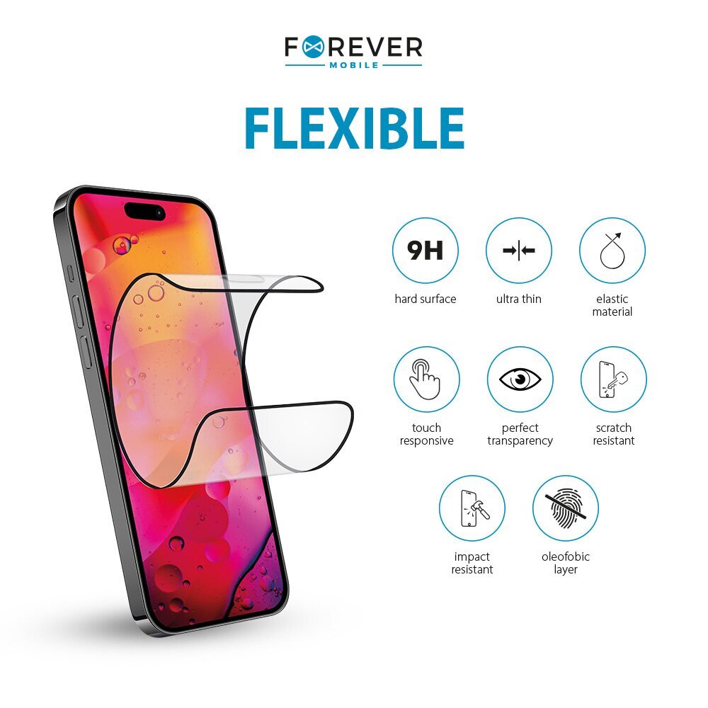 Forever Flexible Hybrid Glass cena un informācija | Ekrāna aizsargstikli | 220.lv