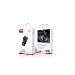 XO car charger CC48 2x USB 2,4A black цена и информация | Зарядные устройства для телефонов | 220.lv