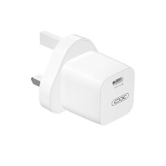 XO wall charger UK CE01 PD 20W 1x USB-C white цена и информация | Зарядные устройства для телефонов | 220.lv