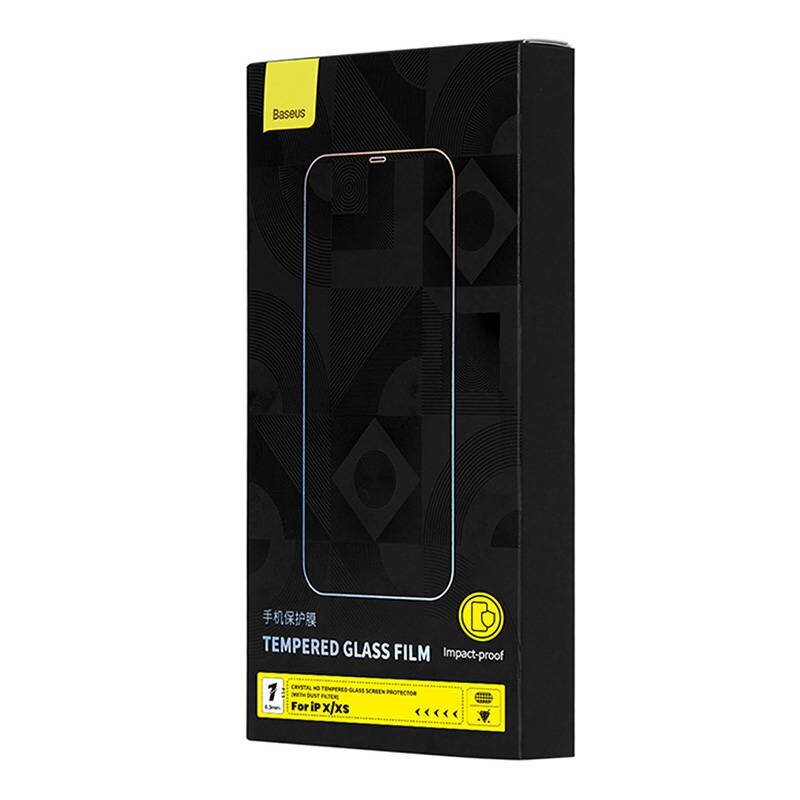 Baseus Crystal Tempered Glass цена и информация | Ekrāna aizsargstikli | 220.lv