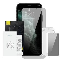 Baseus Crystal Privacy Protection Tempered Glass cena un informācija | Ekrāna aizsargstikli | 220.lv