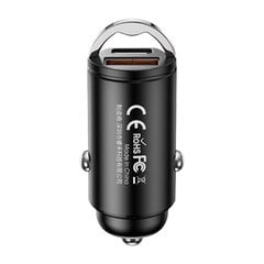 Car charger USB, USB-C, Remax RCC238, 45W (black) цена и информация | Зарядные устройства для телефонов | 220.lv