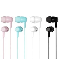 XO Wired earphones EP50 jack 3,5mm set 20pcs цена и информация | Наушники с микрофоном Asus H1 Wireless Чёрный | 220.lv