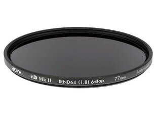 Hoya нейтрально-серый фильтр HD Mk II IRND64 72 мм цена и информация | Фильтры | 220.lv