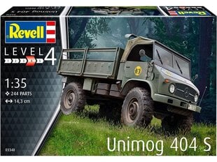 Сборная модель Revell - Unimog 404 S, 1/35, 03348 цена и информация | Конструкторы и кубики | 220.lv